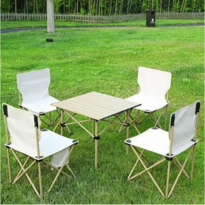 Outdoor Portable Folding Table Set